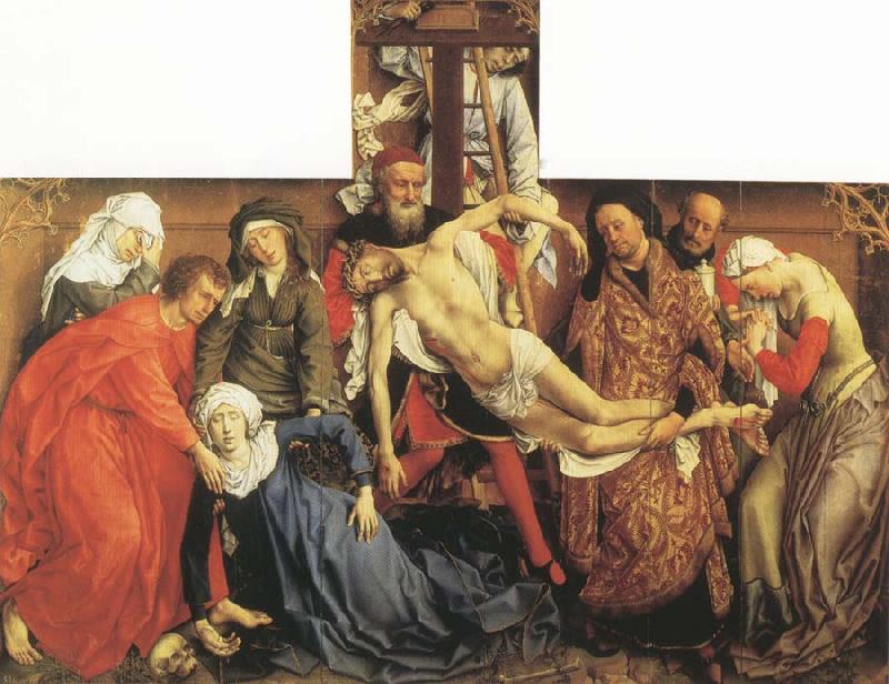 Roger Van Der Weyden Deposition France oil painting art
